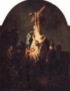 REMBRANDT Harmenszoon van Rijn The Descent from the Cross oil